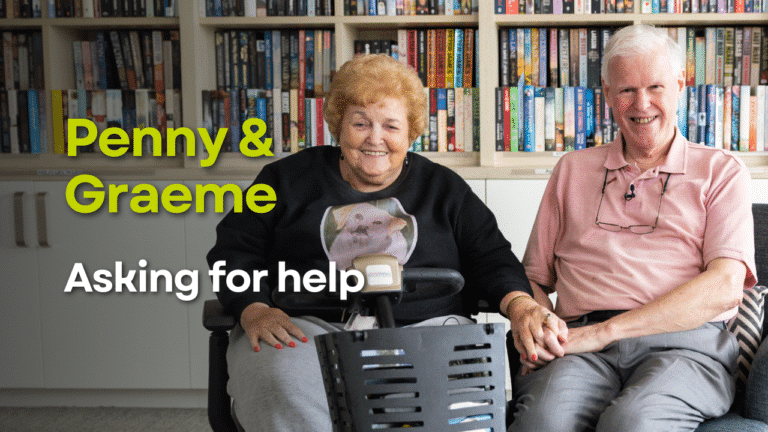 Prestige Client Penny and her Husband Graeme give their tips for accepting help at home