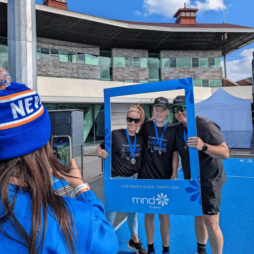 Nick and Thea at MND Victoria fundraiser